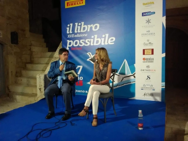 Al Festival "Il Libro Possibile", Polignano a Mare, con Alessandro Lattarulo